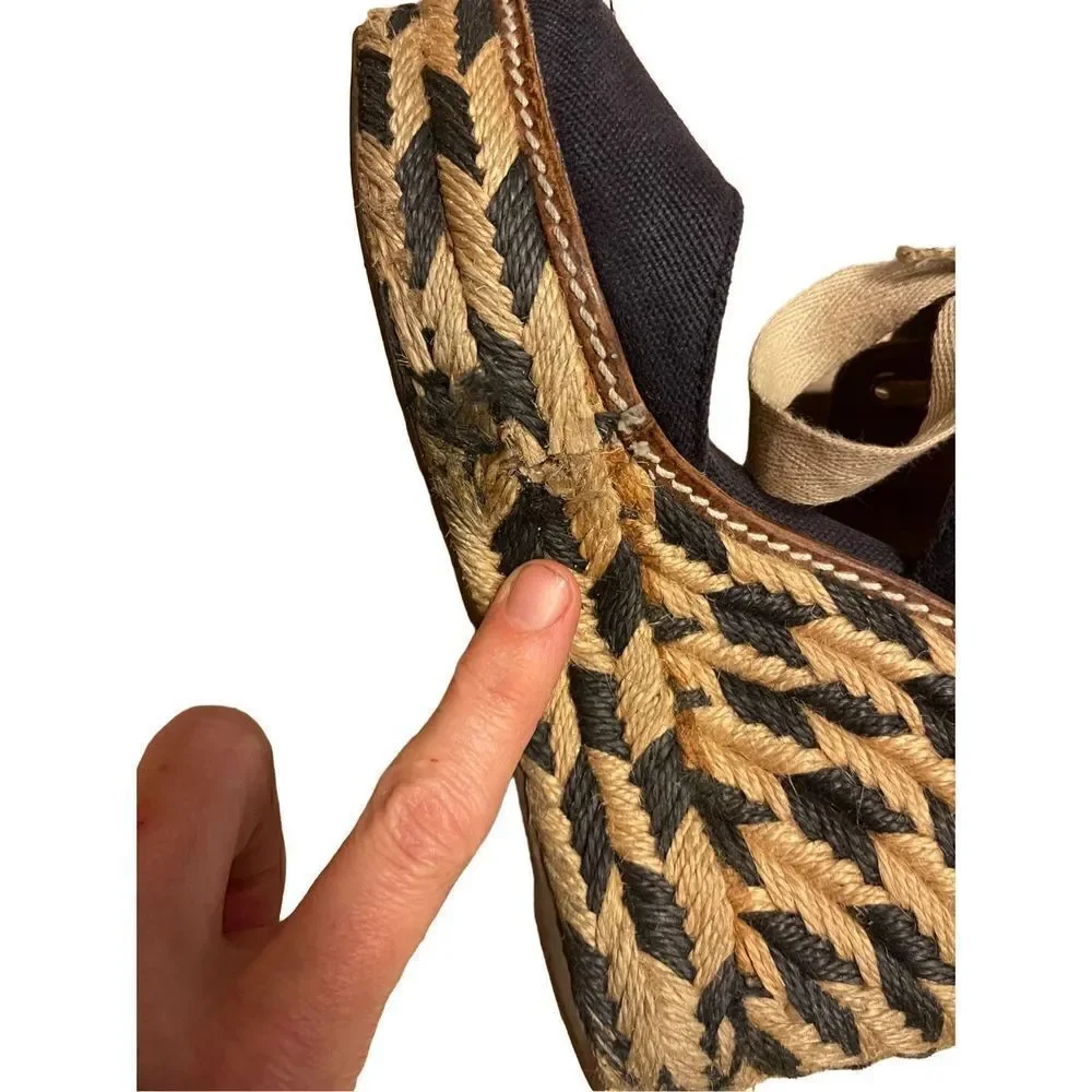 Tory Burch Navy Espadrilles - 6
